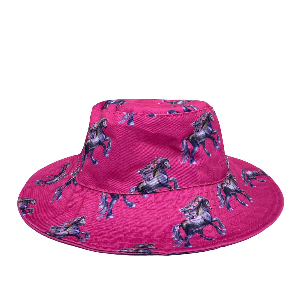 Fluro Horses Beach Hat Product