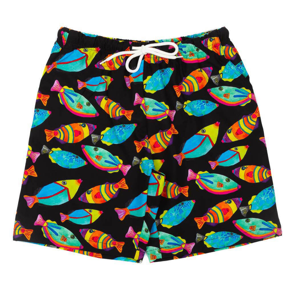 Neon Fish Kids' Boardshorts Front Product