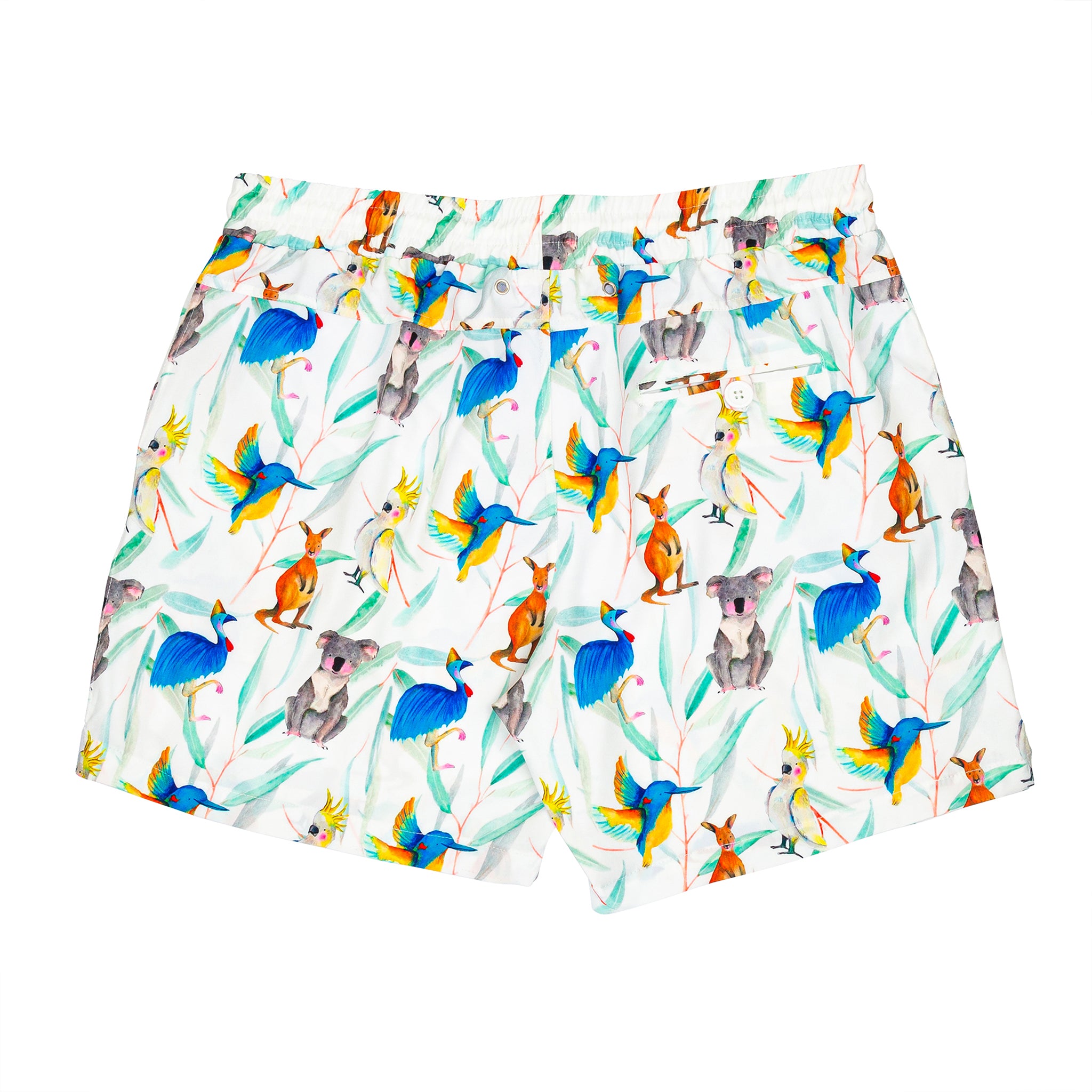 Australian Natives Men's Boardshorts - Cheeky Chickadee Store