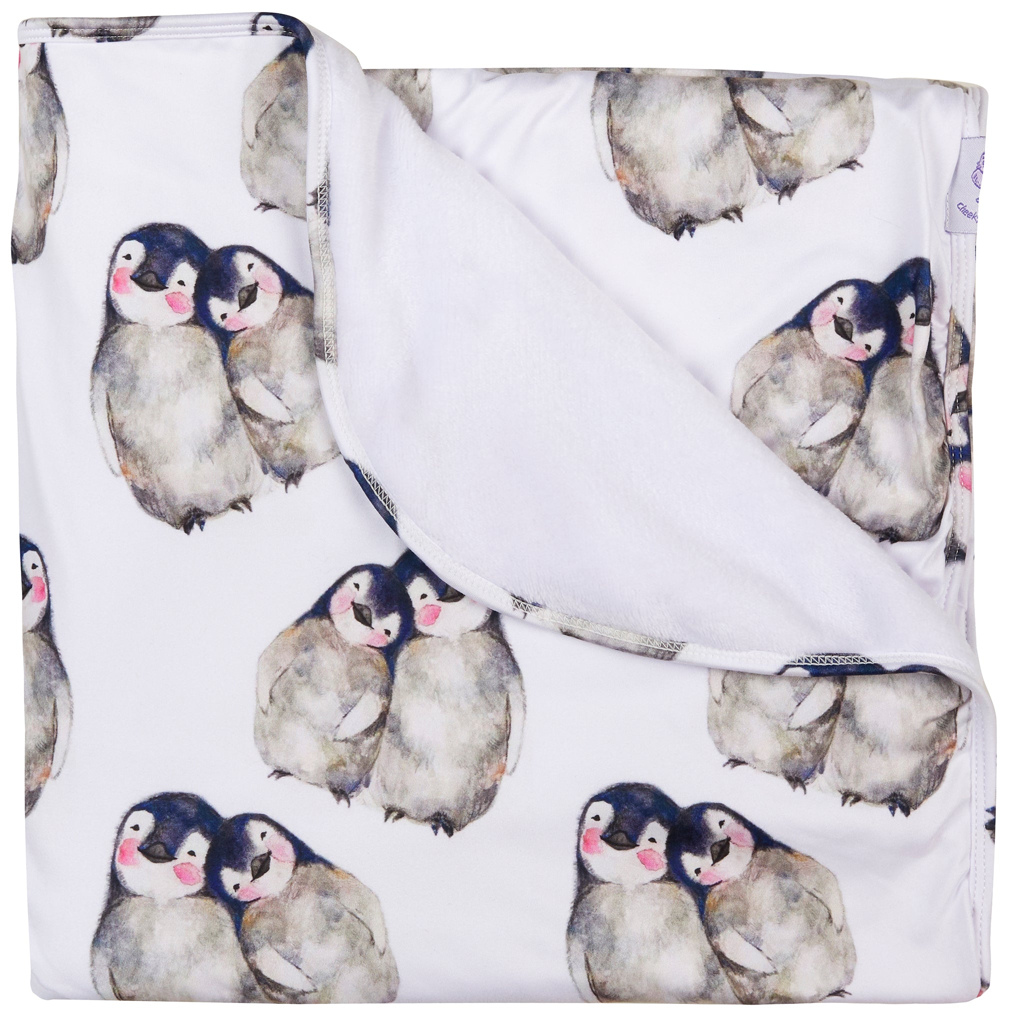 Baby Penguins Blanket - Cheeky Chickadee Store