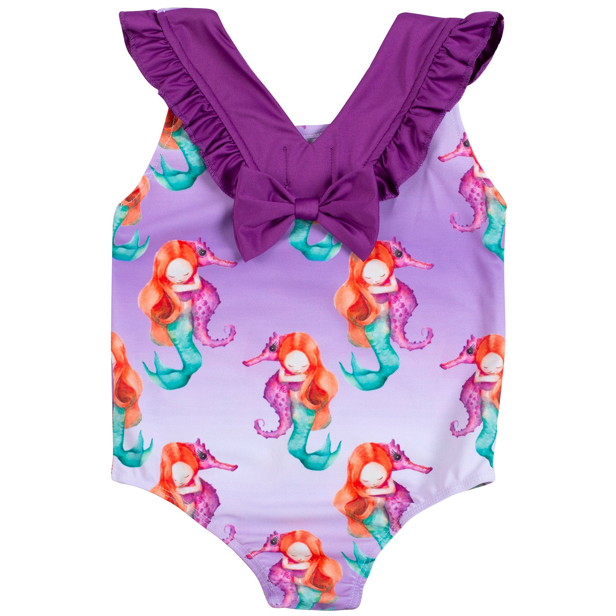 Mermaid Back Bow Swimmers - Cheeky Chickadee Store