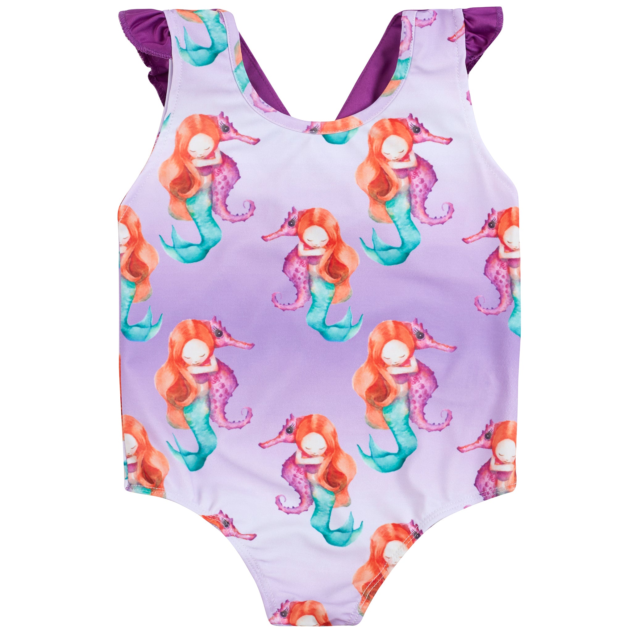 Mermaid Back Bow Swimmers - Cheeky Chickadee Store
