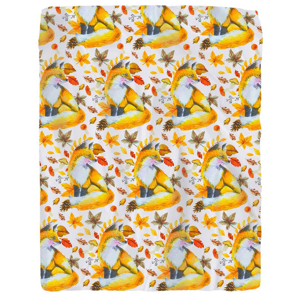 Maple Fox Fitted Sheet