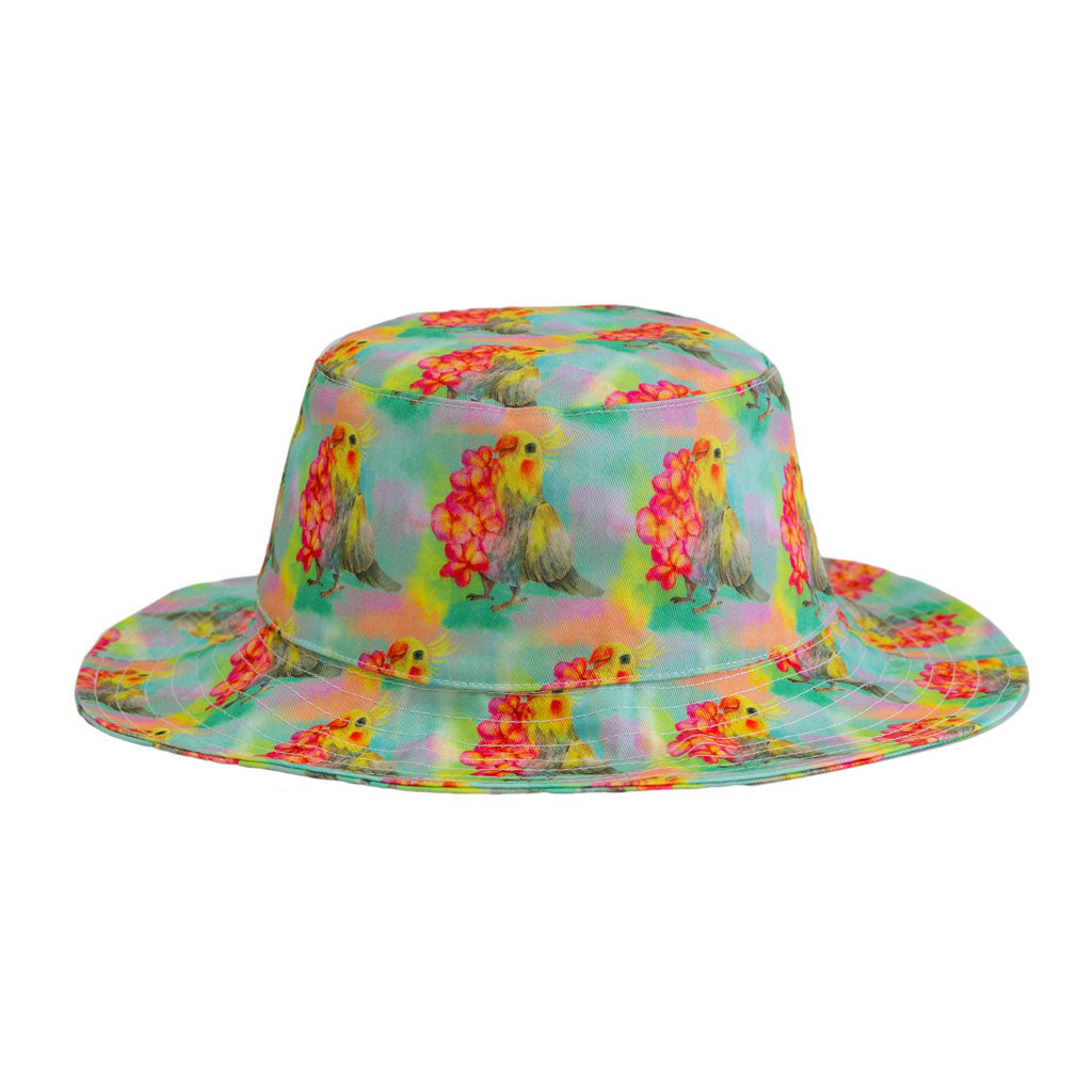 Cockatiel Beach Hat
