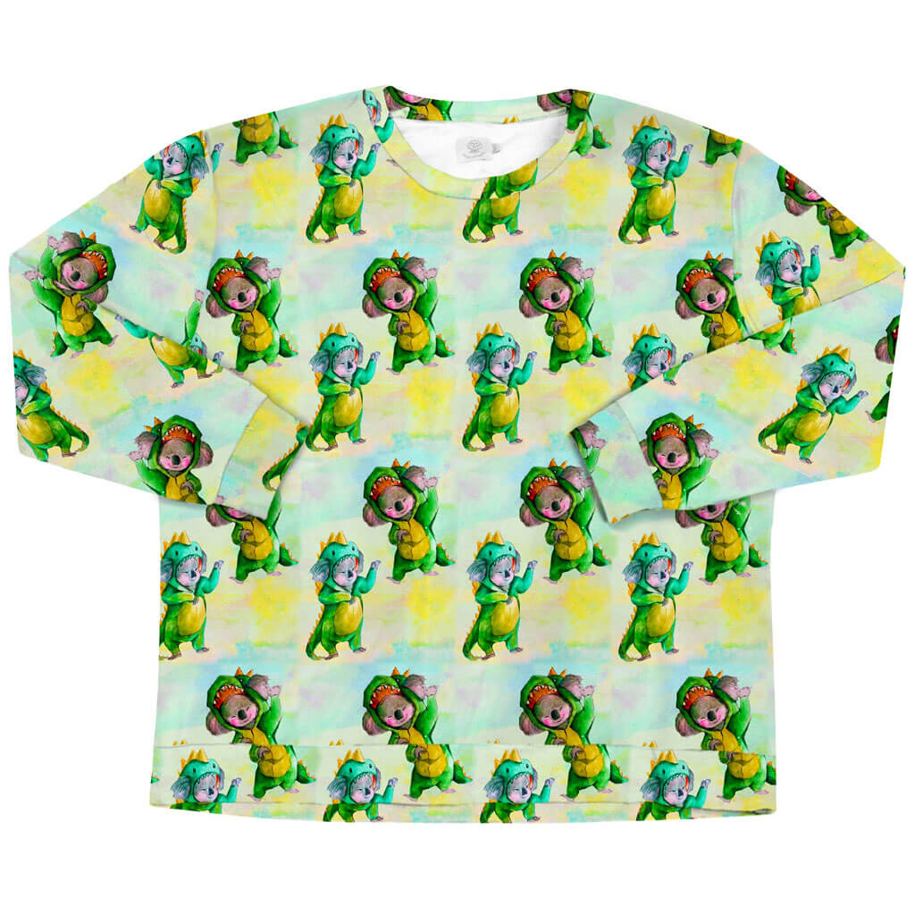 Dinosaur Koala Women's Jumper