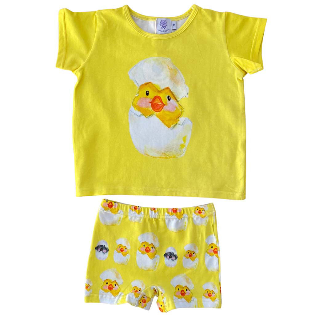 Easter Eggs Kids' Shorts Pyjama Set