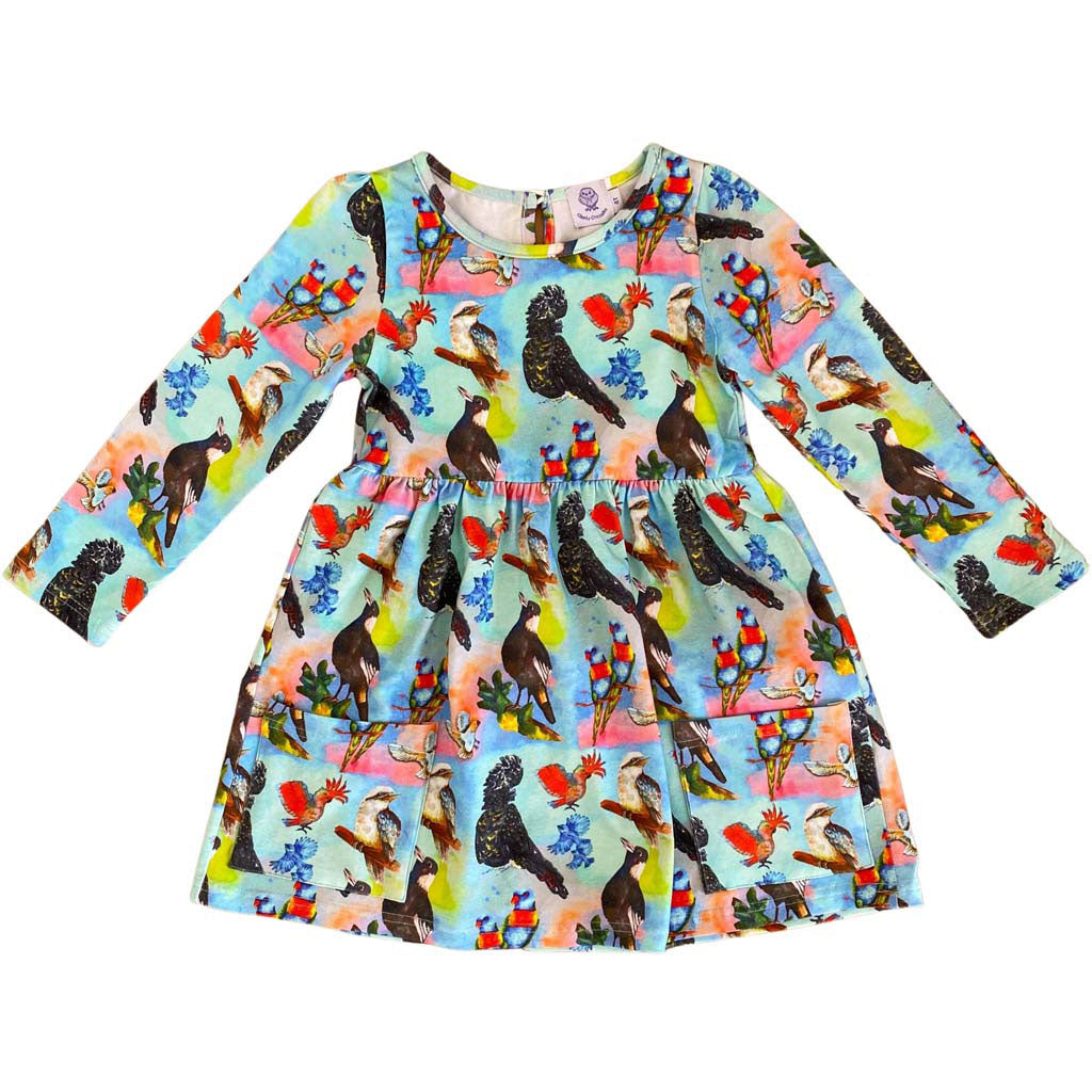 Feathered Friends Long Sleeve Pocket Dress Front Product