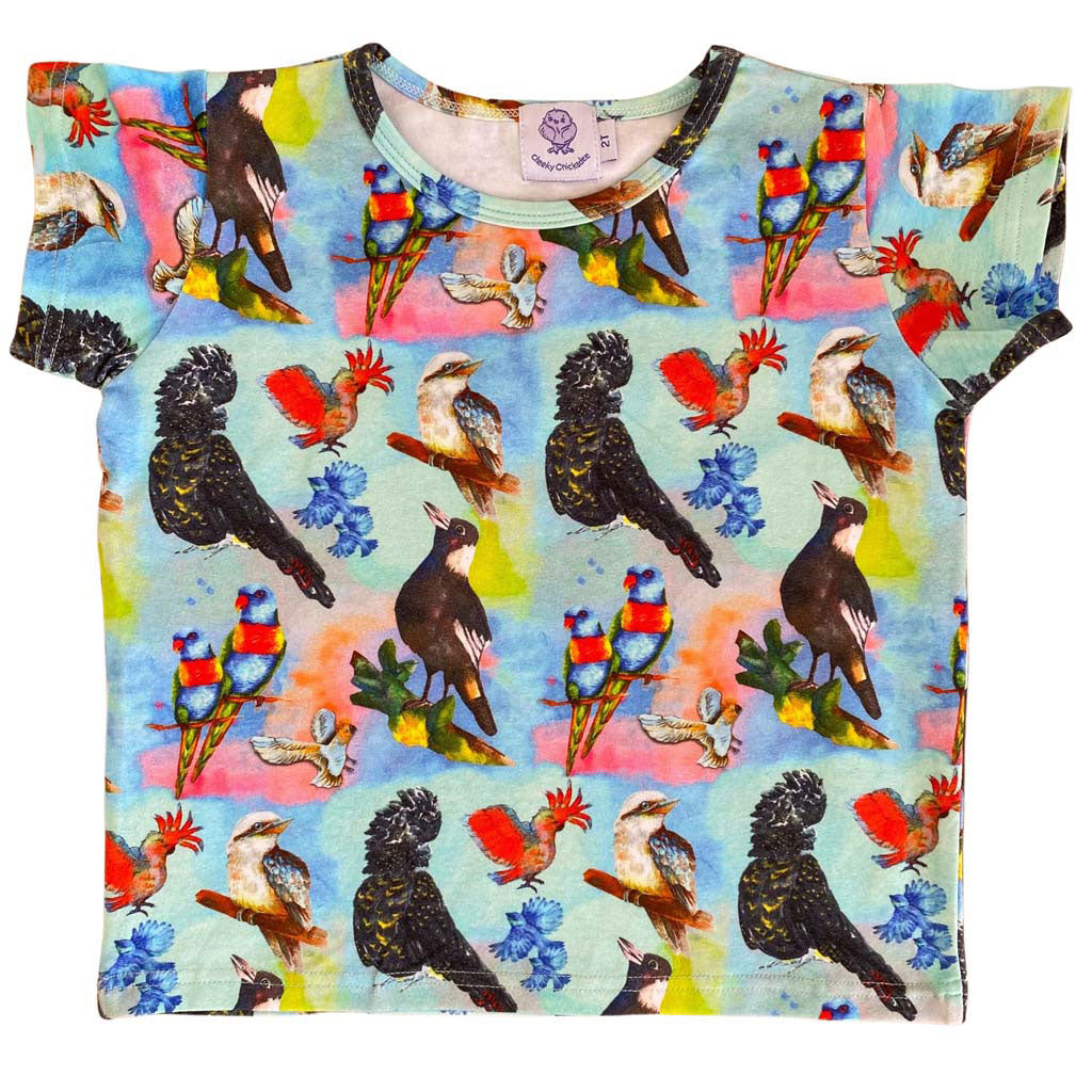 Feathered Friends Short Sleeve Tee Front Product