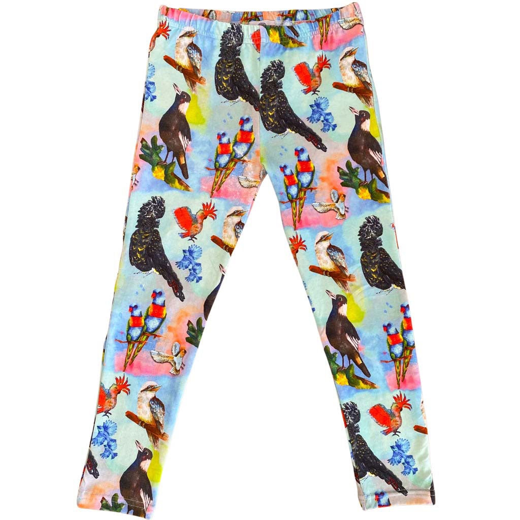 Feathered Friends Kids' Leggings Front Product