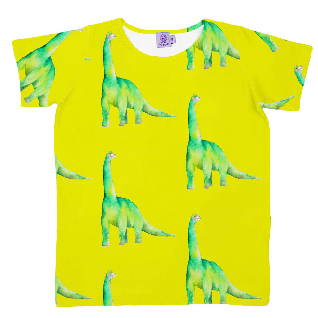 Fluro Dinosaurs Short Sleeve Tee