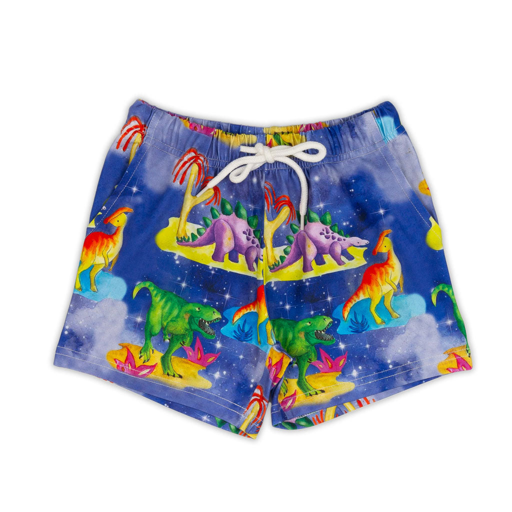 Space Dinosaurs Play Shorts