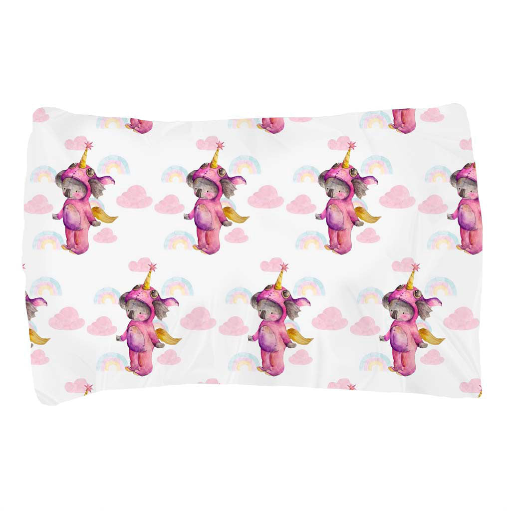 Unicorn Koala Pillowcase Set