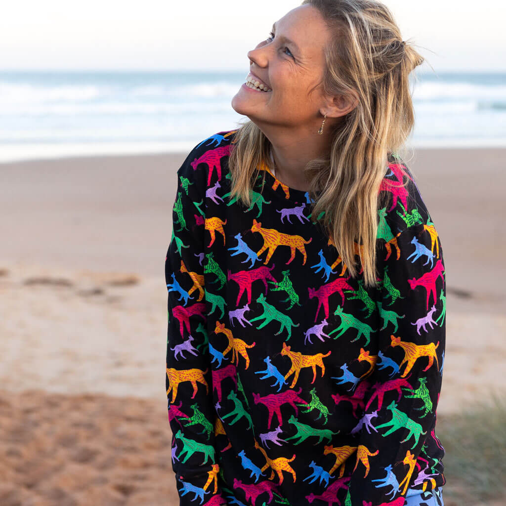 Woman Wearing Wills' Wildcats Women's Jumper