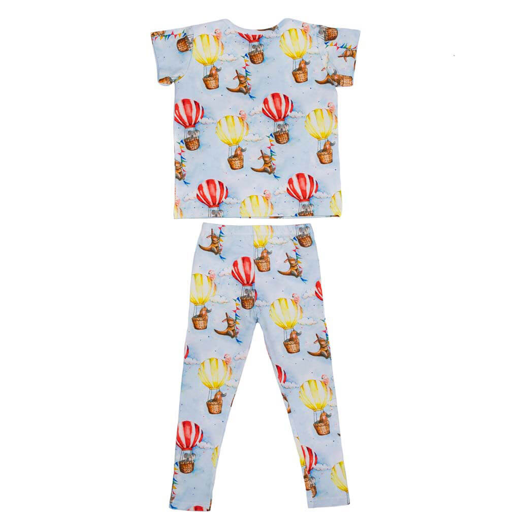 Ballooning Around Kids' Leggings Pyjama Set