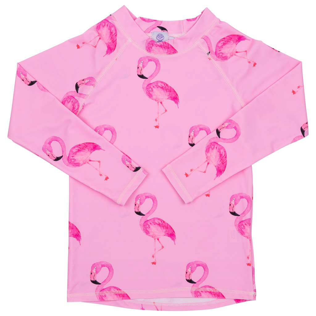 Flamingo Kids' Rash Top Front Product