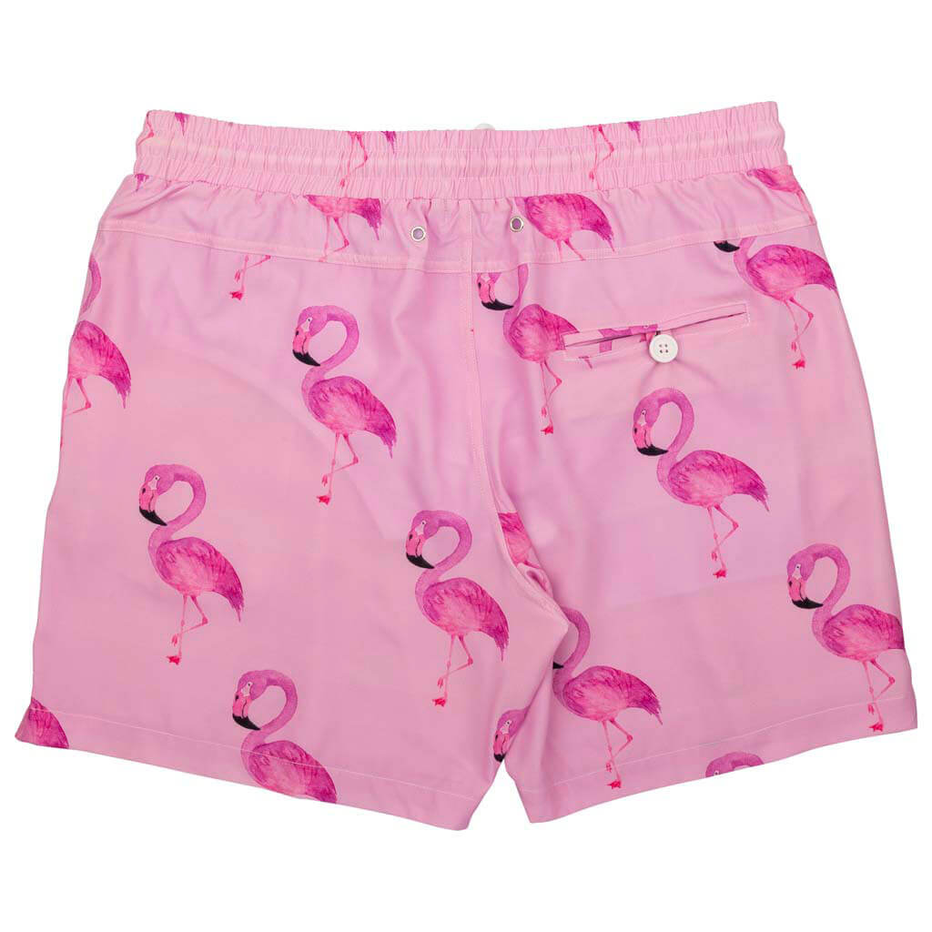 Flamingo Men's Boardshorts Back Product