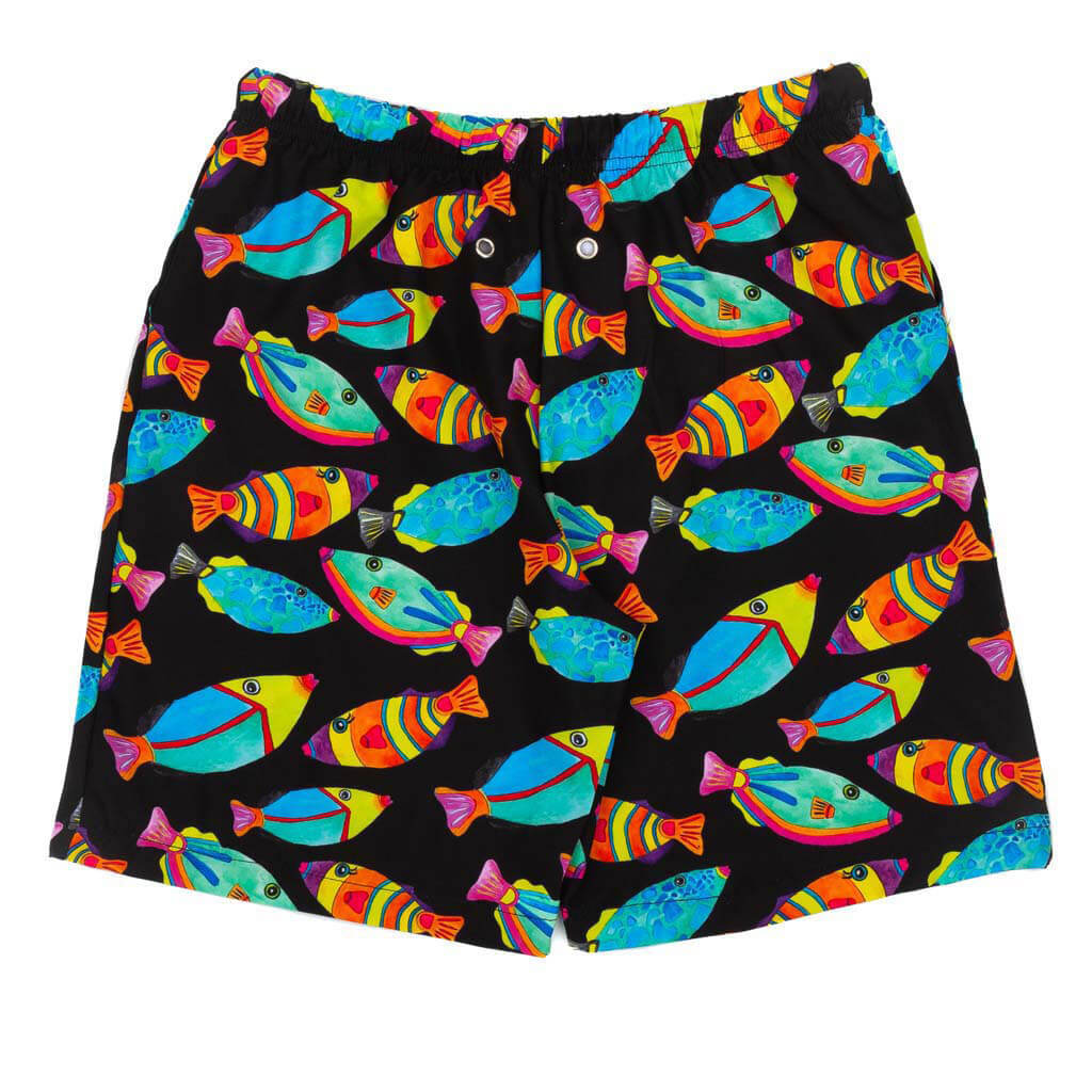 Neon Fish Kids' Boardshorts Back Product