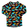 Australian Wildlife Unisex Long Sleeve Zip Swimmers