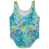 Great Barrier Reef Girls Sleeveless Swimsuit Back Product
