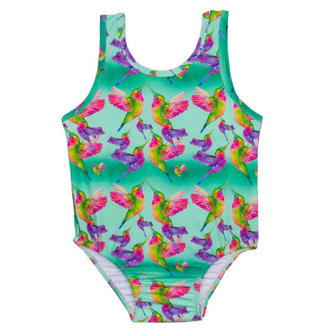 Australian Wildlife Unisex Long Sleeve Zip Swimmers