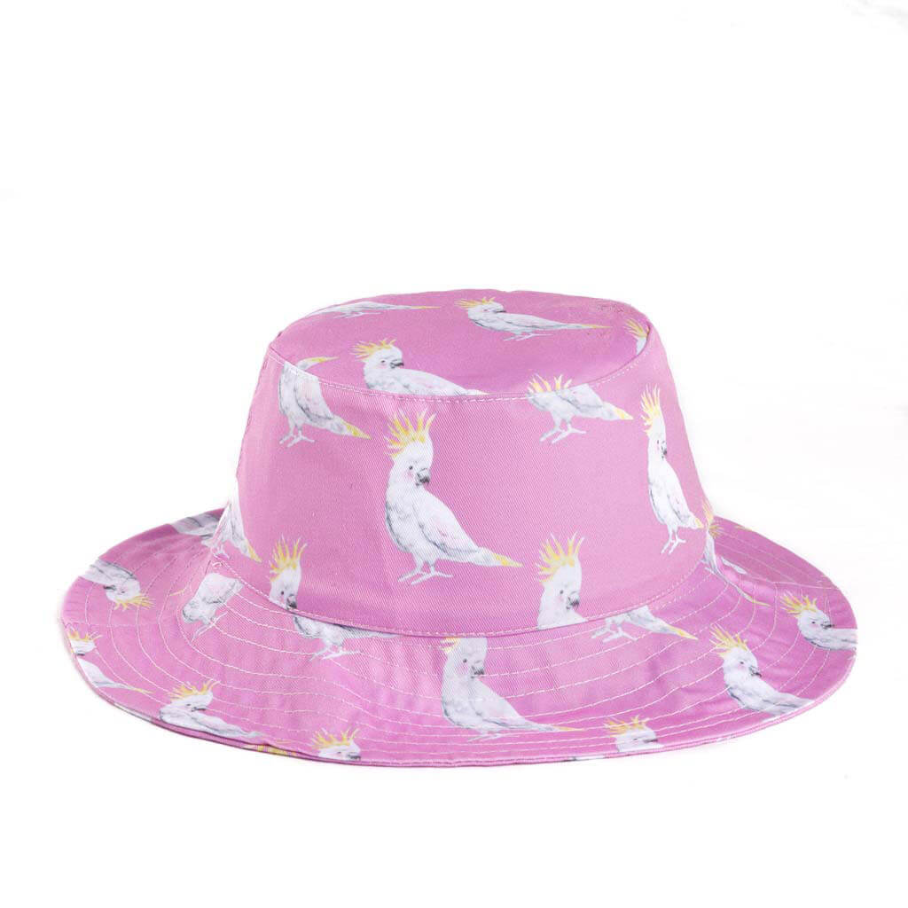 Pink Cockatoo Beach Hat Product