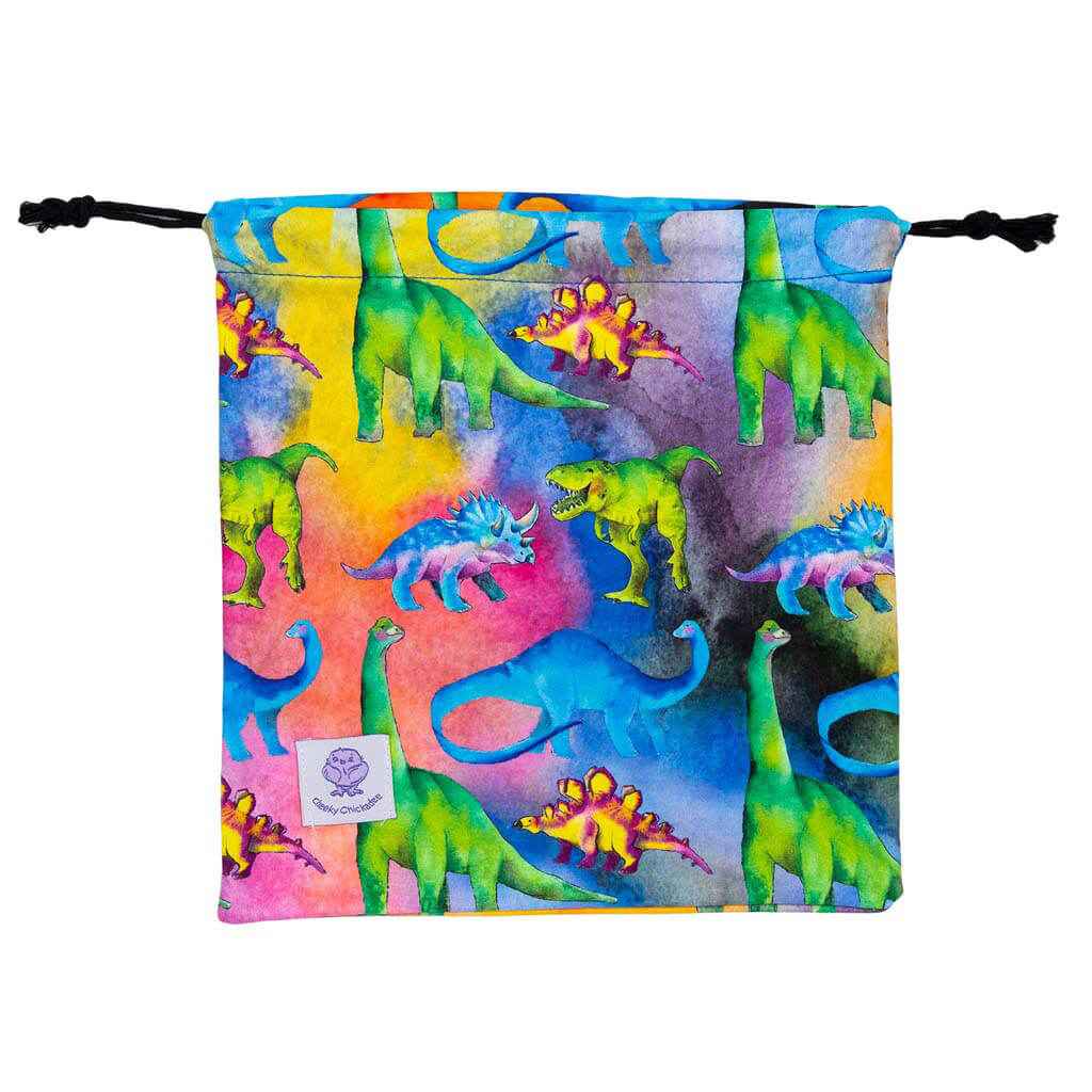 Rainbow-saurus Long Sleeve Onesie Gift Bag