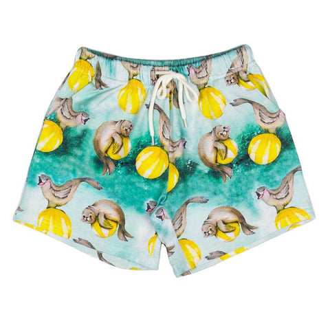 Australian Wildlife Unisex Long Sleeve Zip Swimmers