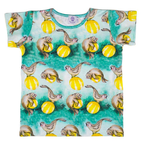 Australian Wildlife Unisex Long Sleeve Zip Swimmers