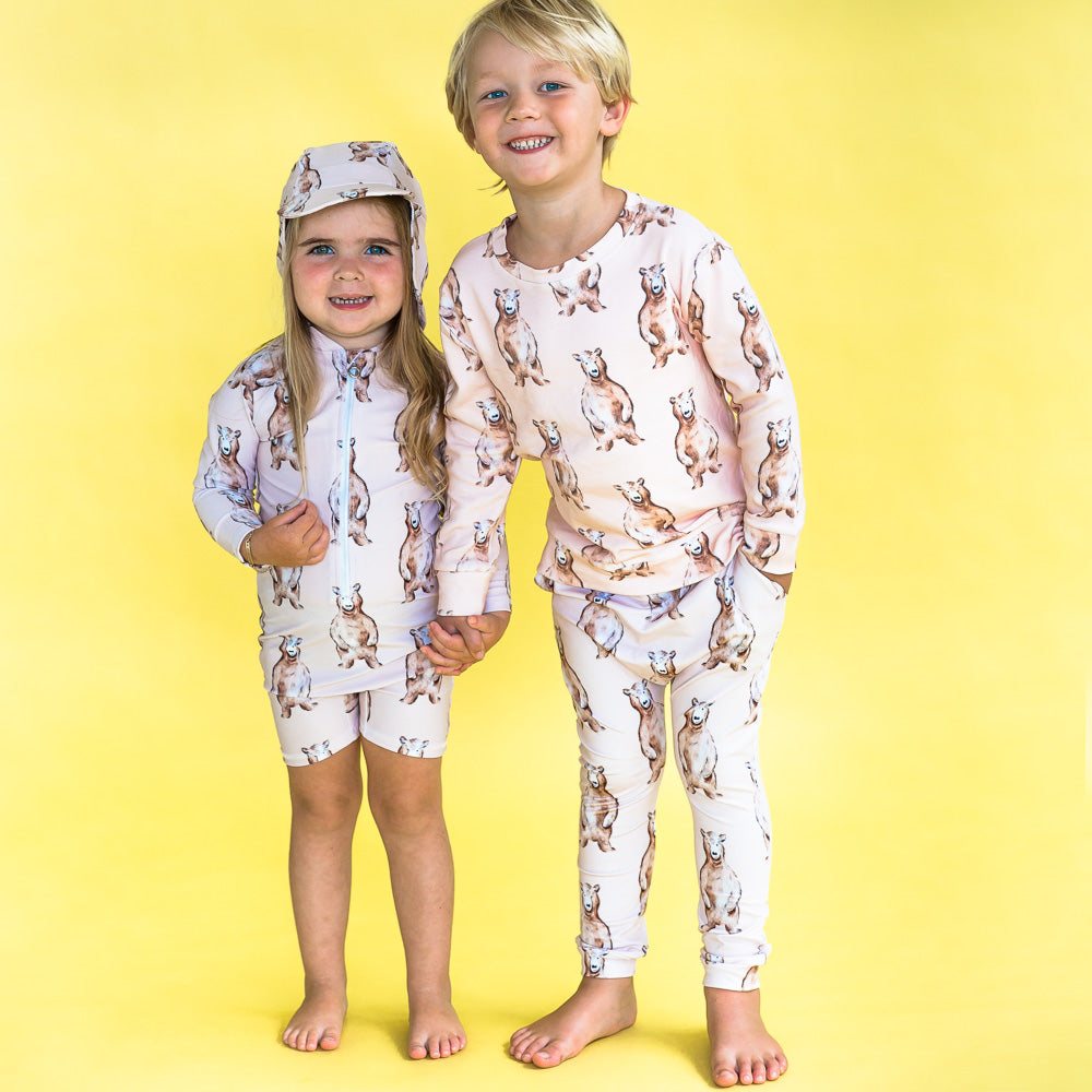 Bear Cotton Pullover - Cheeky Chickadee Store