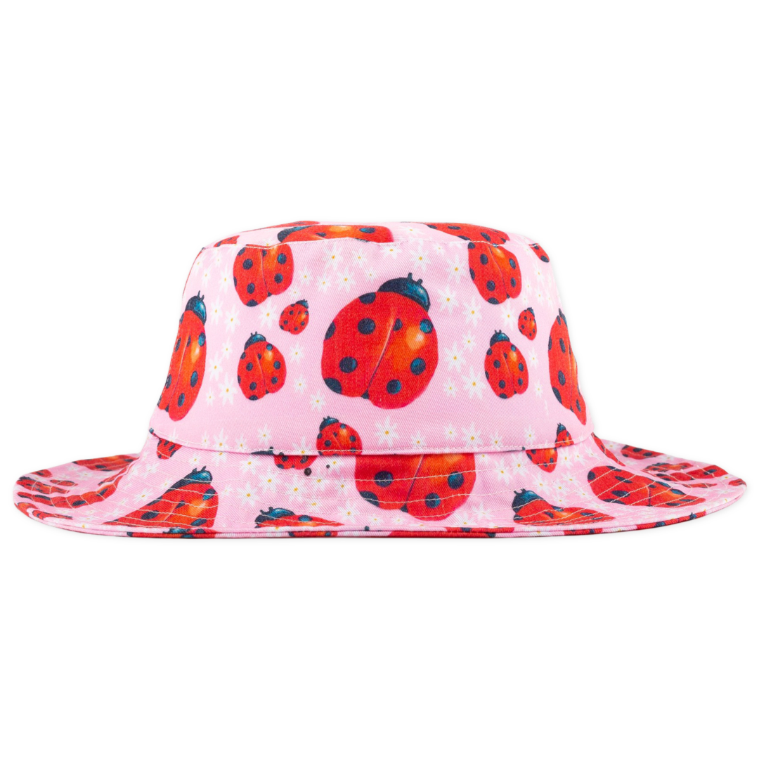 Ladybugs Beach Hat - Cheeky Chickadee Store