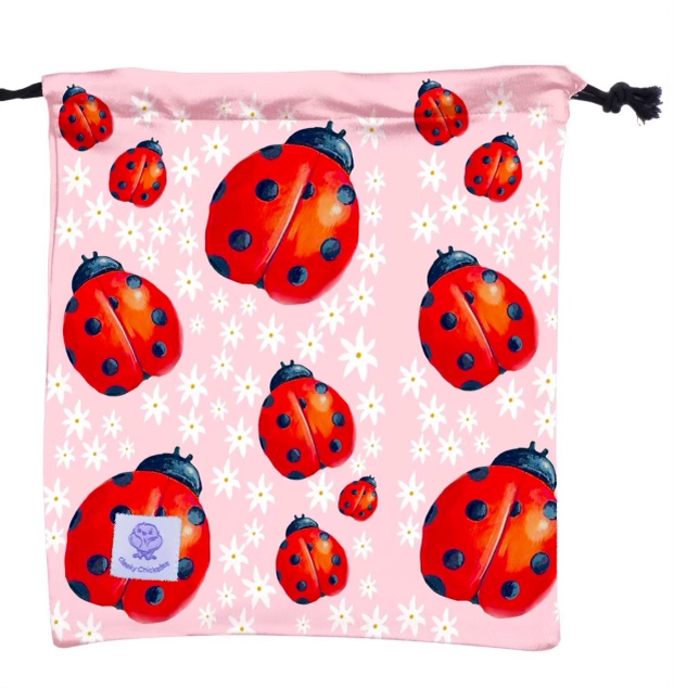 Ladybugs Frill Dress - Cheeky Chickadee Store