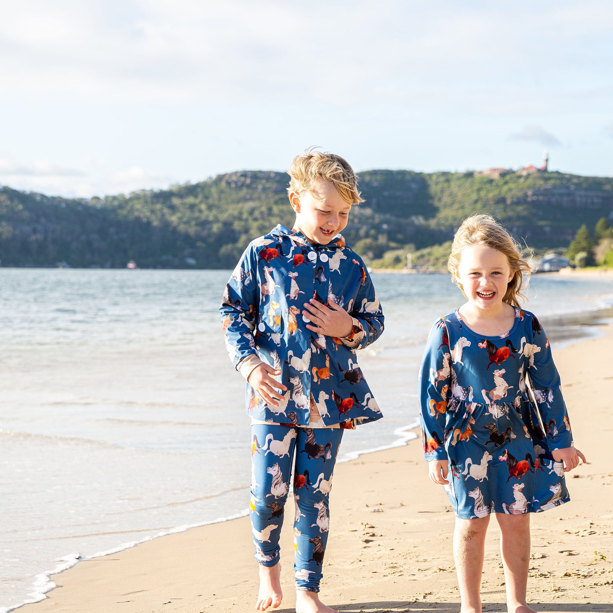 Prancing Ponies Raincoat - Cheeky Chickadee Store