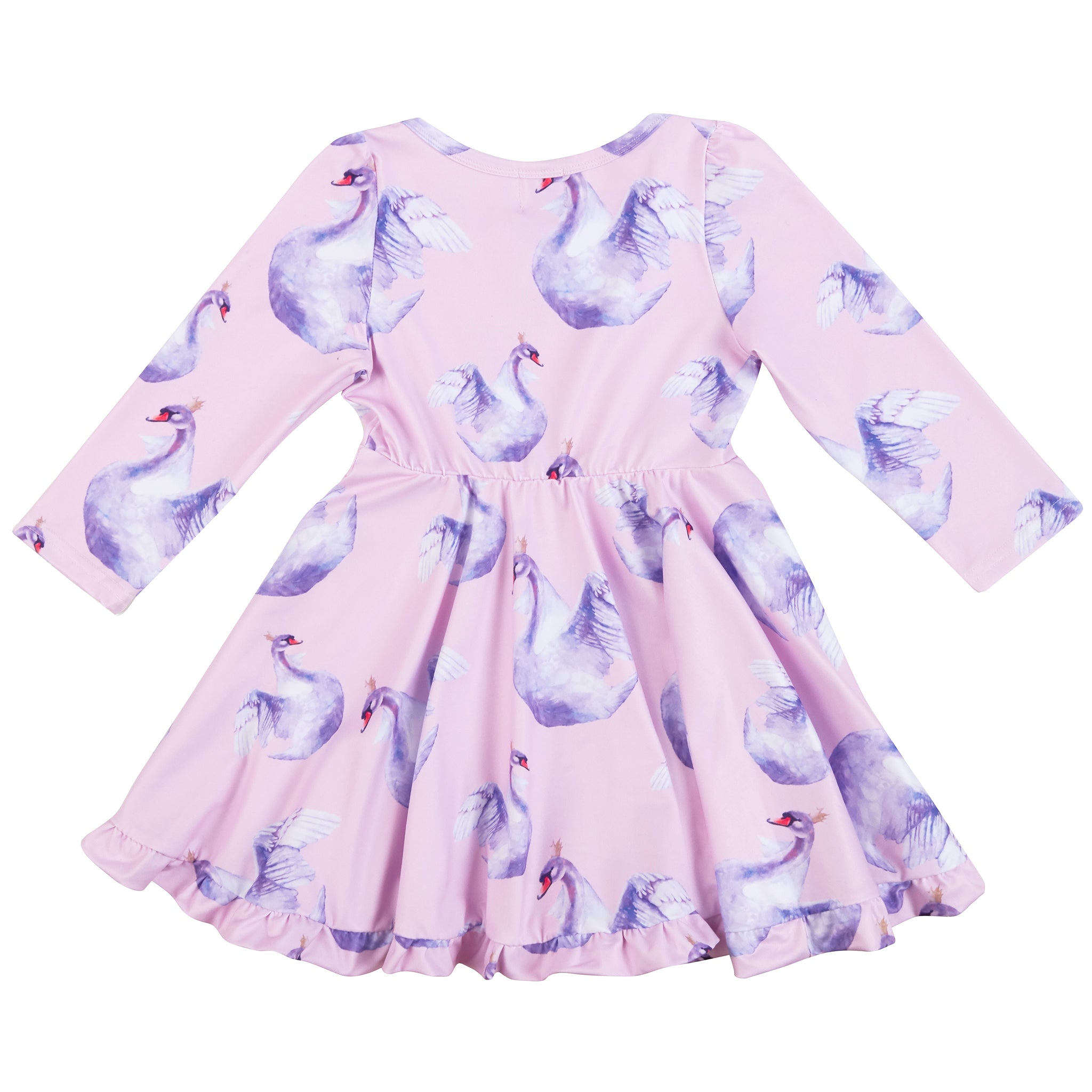 Swan Twirl Dress - Cheeky Chickadee Store