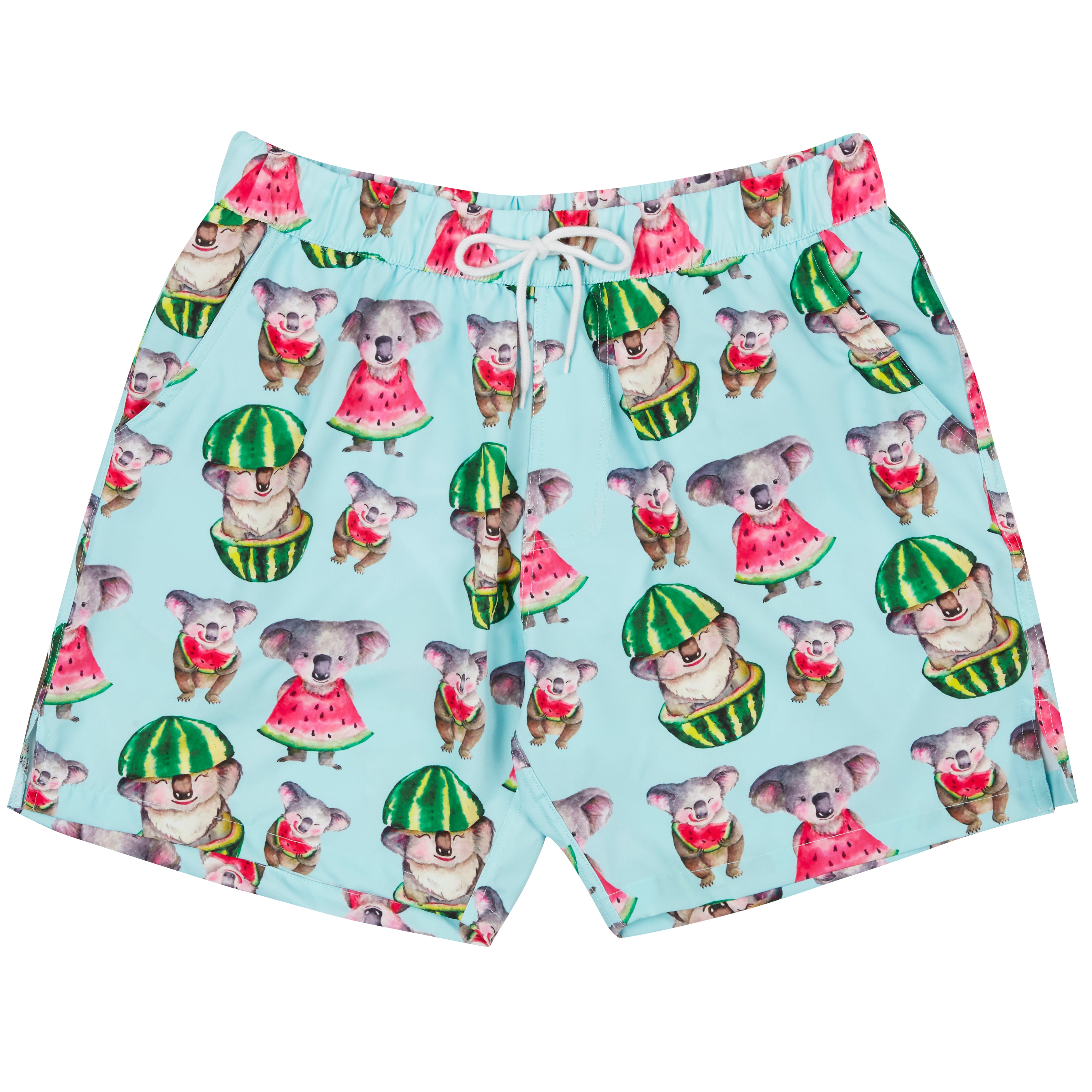 Watermelon Koalas Men's Boardshorts - Cheeky Chickadee Store