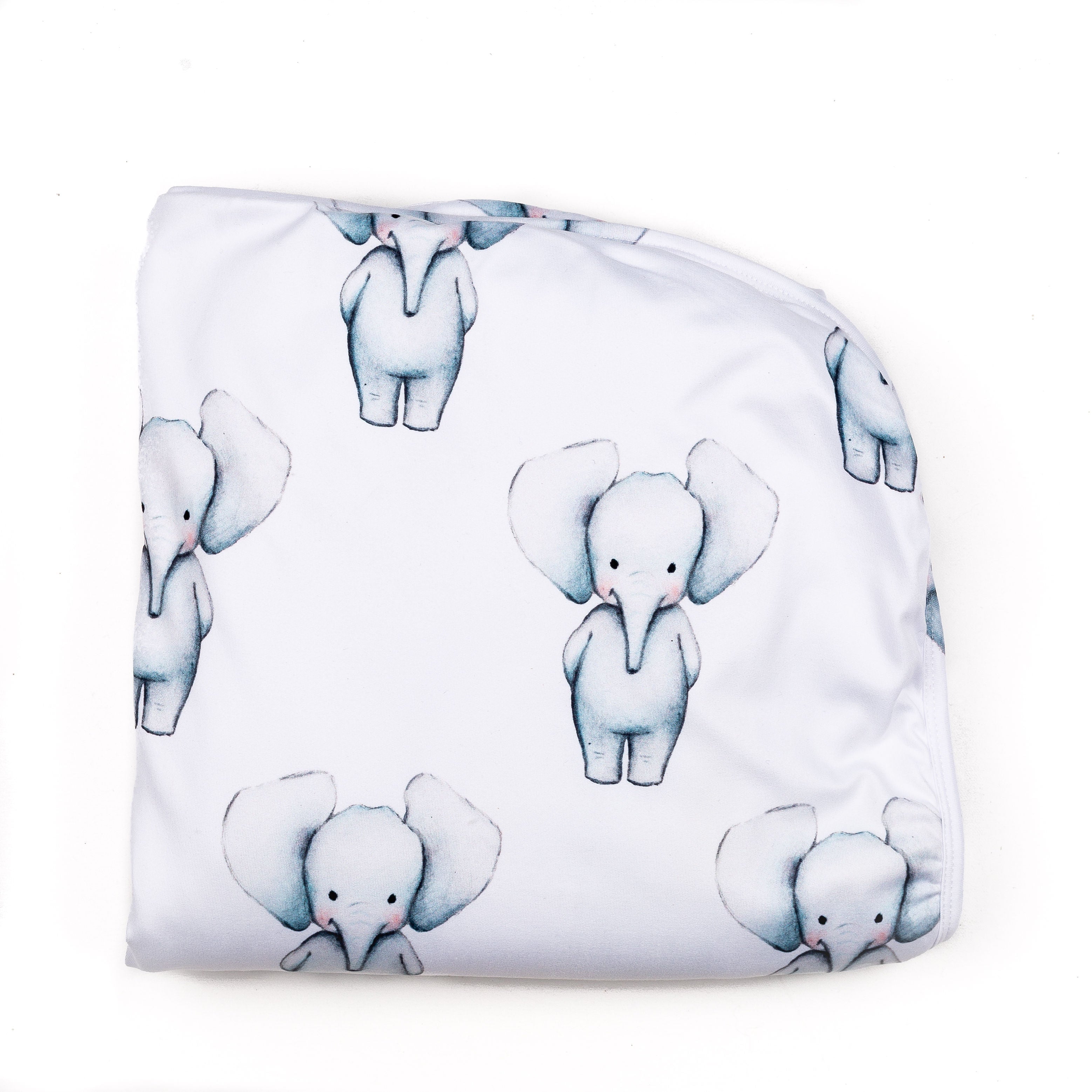 Vintage Elephants Blanket - Cheeky Chickadee Store