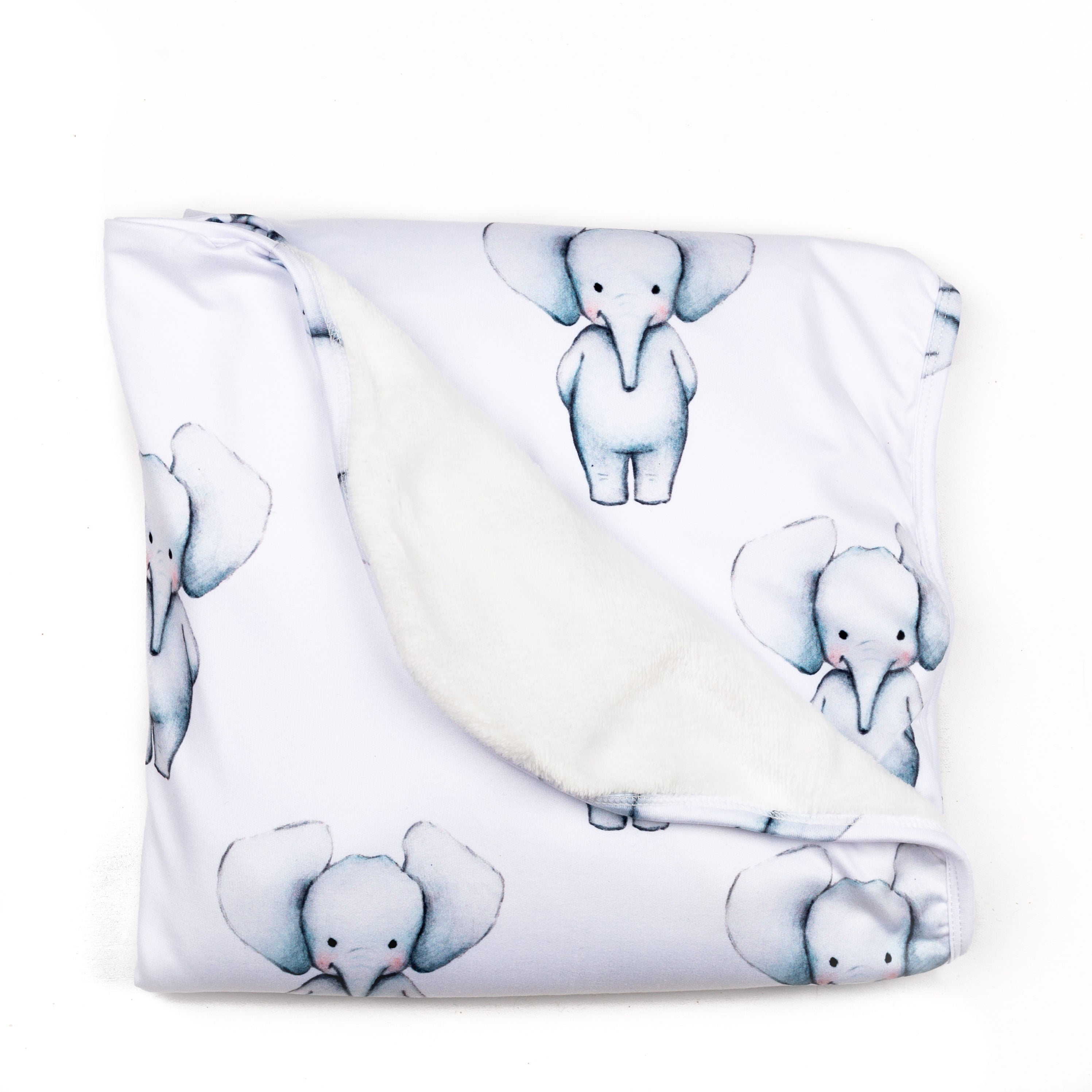 Vintage Elephants Blanket - Cheeky Chickadee Store